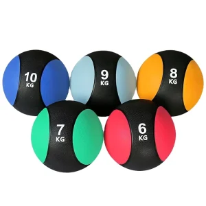 Durable Color PVC Rubber Medicine Ball Fitness Equipment Slam Ball for Effective Strength Training