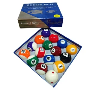 Durable Crystal Billiard Ball Complete Set with 1 Ball for Pool Table Gaming