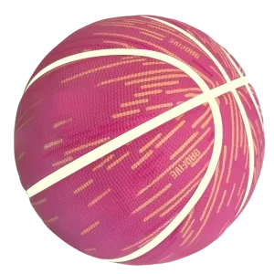 Durable Flexible Size 6 Rubber Basketball with Nylon Wound Bladder 510 550g for Indoor Outdoor Training