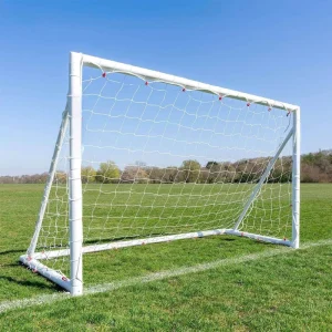 Durable Football Goal with Heavy Duty Net Stable Large 300cm Soccer Goal for Easy Assemble Soccer Frame for Outdoor Practice