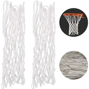 Durable Galvanized Solid Customize Color Portable Practice Team Game Sports Dacron Chain Basketball Nets Outdoor