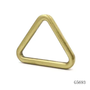 Durable Gold Plated 1″ Strap Dee Buckle Metal D Ring Buckle for Bags & Pet Collars