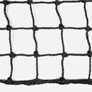 Durable HDPE Tennis Court Net with Sturdy Posts and Knitting