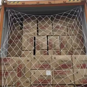 Durable Heavy Duty Nylon Cargo Netting 7mm Thickness 3-5 Year Life Cutting Service for Pickup Trucks Secure Cargo Transport Load