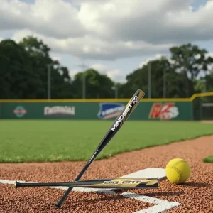 Durable Hitting Slow Pitch 2-piece Composite Bat Softball Custom Men’s Softball Bat USA