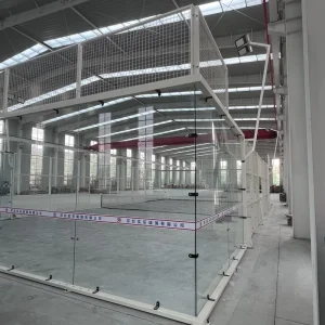 Durable Low Maintenance Padel Court System Outdoor Glass Steel Structure Paddle Tennis Court Equipment Full Set