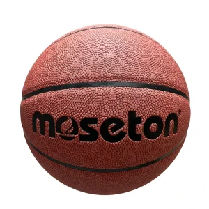 Durable Moisture Absorbent Microfiber Composite Leather Basketball with Custom Logo Size 7 Indoor Outdoor