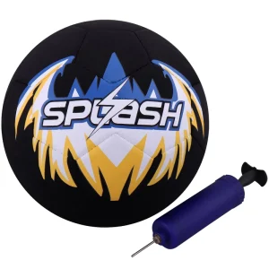 Durable Neoprene Size 5 Water Soccer Ball with Deflated Packaging for In-Water Play