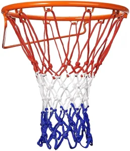 Durable Nylon Basketball Net for Indoor and Outdoor Sports Standard Court Hoop Nets with PE Backboard