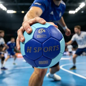 Durable PU Leather Handball with Custom Logo for Indoor Games Size 1 2 3 with High Rebound