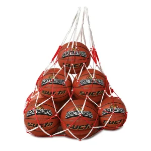 Durable Polyester Mesh Bag Large Capacity For Carrying Basketball Soccer Volleyball Sports Equipment Storage