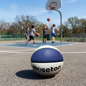 Durable Quality Lightweight Breathable Unisex Basketball Ball for Outdoor and Indoor Practice Sealed Rubber Plus Size