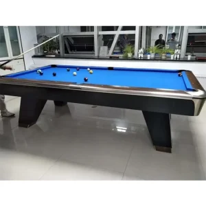 Durable Rubber Cushion Custom Billiard Table Modern Pool Table 9ft for Billiards Enthusiast