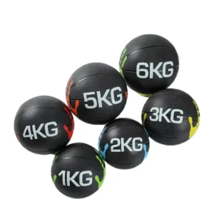 Durable Rubber Fitness Medicine Ball with Customized Logo and Color 5KG/2KG Options 10 Pcs MOQ