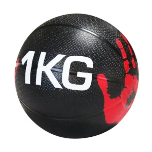 Durable Rubber Medicine Gym Ball for Strength Training Comfort Textured Grip with Consistent Weight Distribution