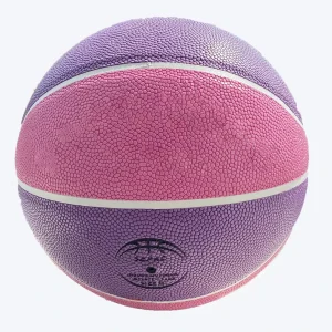 Durable Size 7 6 5 Colored Leather Basketball Balls Custom Logo Cover Trainig Competition Wear Resistant for School Use