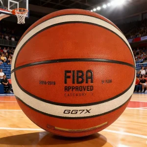 Durable Size 7 Custom Logo Design Basketball Laminated Leather PU Basketball Ball for Training