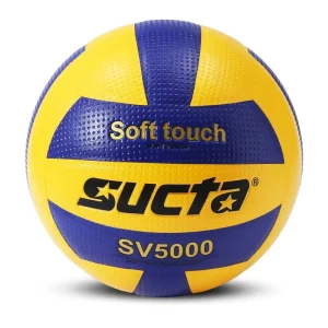 Durable Soft Feel PU Laminated Volleyball Non Slip Texture Official Standard Size Training Ball for Youth Academy Play