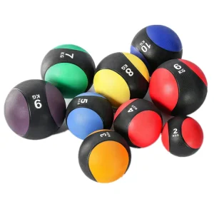 Durable Solid Rubber Non Slip Medicine Ball Multifunctional Strength Training Tool