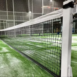 Durable Standard Paddle Padel Tennis Court Equipment Middle Net Sturdy Net Posts