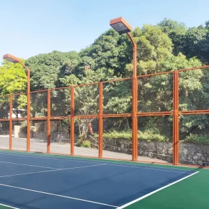 Durable Texture Chain Link Mesh Fence for Sports Field Basketball Playground and Football Court Isolation Netting