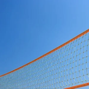 Durable Thickened & Reinforced Standard Volleyball Competition Net for Court Events and Competitions
