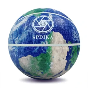 Earth Custom Street PU Basketball with Your Logo Promotion