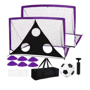 Easy Assemble High Quality Durable Indoor Outdoor Soccer Football Goal Set for Backyard Garden Family Interaction