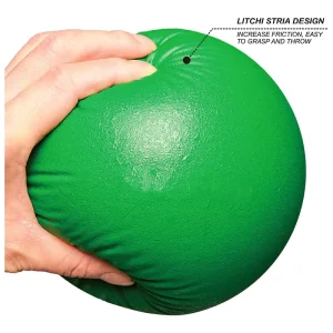 Easy Grip PU Skin Foam Sports Dodge Ball Soft Touch Kickball for Indoor Outdoor Play Limited Bounce Solid Foam Handball