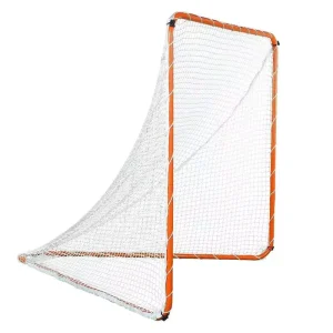 Easy To Assemble Foldable Orange 6*6*7 Feet Netting Included Lacrosse Goal