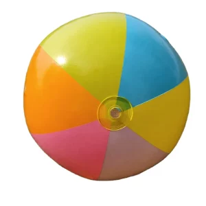 Eco Friendly Customised Spray Water Inflatable PVC Beach Ball Promotional With Custom Logo Printing Beach Ball