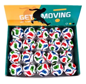 Eco Friendly PU Meteorite Bouncy Ball 7cm High Elasticity Stable for Children Indoor Sports Play Stress Relief Toys