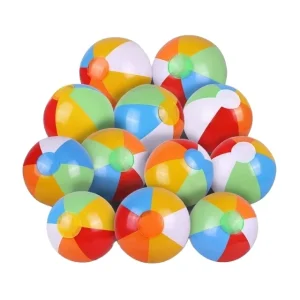 Eco Friendly PVC TPU Funny Mini Inflatable Beach Balls with Custom Print in Bulk EN71 Certified for Kids