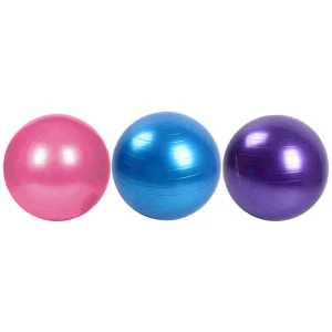 Eco-Friendly Thickened PVC Yoga Balls for Sport and Pilates Tasteless Hand Pump Exercise Ball