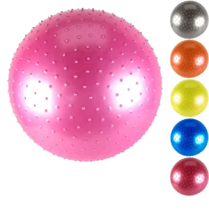 Eco-friendly PVC Inflatable Anti-Burst Yoga Balls 65cm for Fitness Gym Therapy Massage Exercise