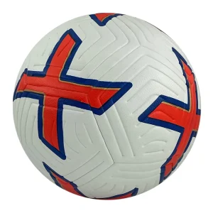Eco friendly Popular Futsal Youth Football Custom Logo Machine Stitched PVC Seamless Size 5 Soccer Ball Accessories