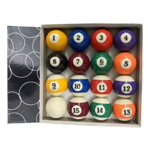 Economic Billiard Pool Table Ball 2-1/4” 57.2mm 2” 50.8mm Pool Ball