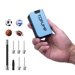 Electric Ball Pump Inflation and Deflation with Precise Pressure Gauge for Basketball Soccer Football
