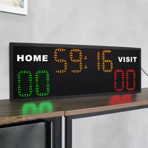 Electronic Scoreboard Durable LED Sport Scoreboard For Outdoor Basketball Remote Control Court Equipment