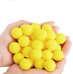 Environmental 100pcs Rival Refill Replace Round Balls Foam Bullet Balls Pack for Children Kids Toy Guns Custom Unisex Sports Toy