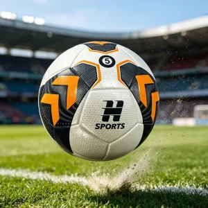 Euro Soccer Ball Regular Size 5 Customizable Logo Professional Players’ Football Made of PU for Sports Use