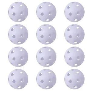 Expert Training Baseballs Softballs Hollow Airflow Soft Pitching Batting Catching All Skill Levels Adults