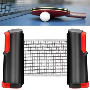 Extendable Table Tennis Net Retractable Table Tennis Net Ping Pong Games Replacement Portable Set for Indoor