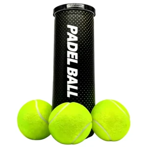 FIP Approved Padel Ball High Quality Wool Rubber Core Durable Portable Precise Bounce Training Match Ball Factory Direct Sales