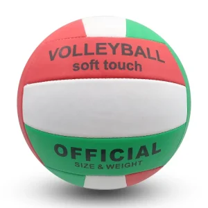 FVB BSCI Factory Volley Ball Low MOQ Machine Stitching Promotional Volleyball Ball Official Size 5 Yellow Volleyball