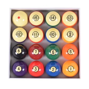Factory 2-1/4 Inch Top Quality Billiard Ball Set
