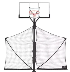 Factory Basketball Yard Guard Defensive Net System Rebounder With Foldable Net Basketball Rebounder Net