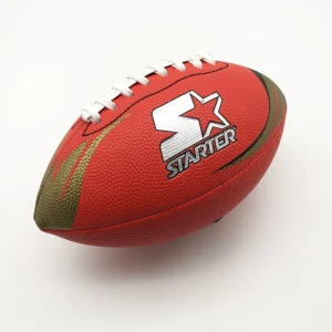 Factory Custom American Football Balls Print Logo Top Quality PU Leather Size 6 Rugby Ball