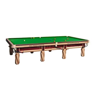 Factory Custom Club Use Pool Table Full Size Steel Cushion Jiujiang Slate Professional Snooker Table
