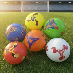 Factory Custom Design Size 2 3 4 5 Rubber Soccer Balls Rubber Football